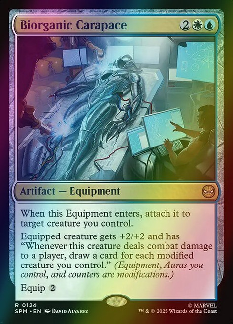Biorganic Carapace (124) (foil, SPM)