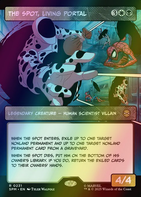 The Spot, Living Portal (Borderless - 231) (foil, SPM)