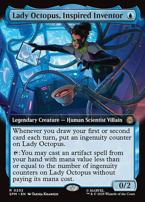 Lady Octopus, Inspired Inventor (Extended Art - 252) (SPM)