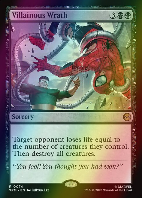Villainous Wrath (74) (foil, SPM)