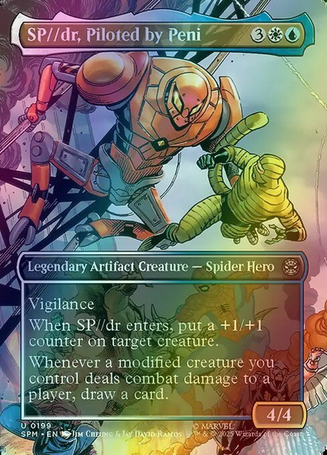 SP//dr, Piloted by Peni (Borderless - 199) (foil, SPM)