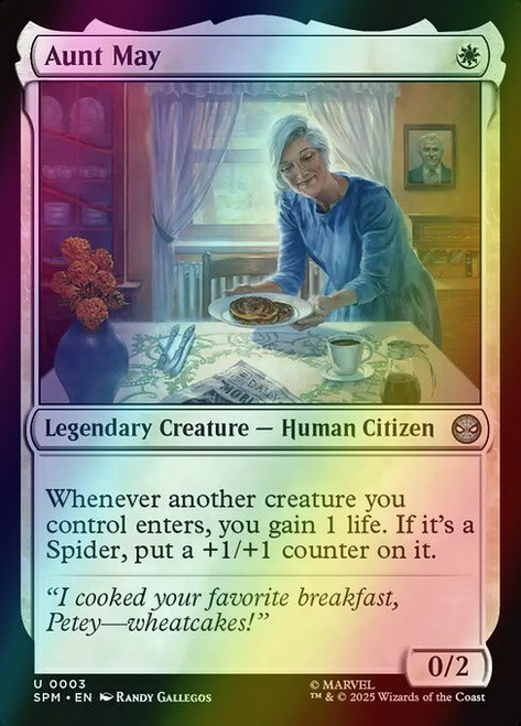 Aunt May (3) (foil, SPM)