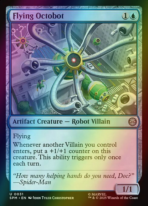 Flying Octobot (31) (foil, SPM)