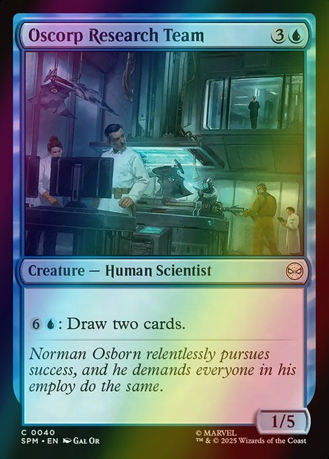 Oscorp Research Team (40) (foil, SPM)