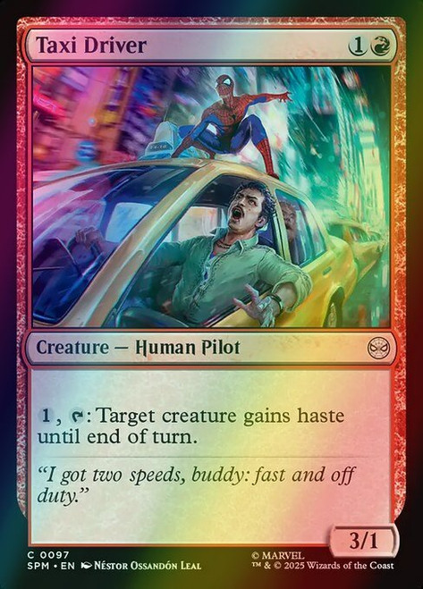 Taxi Driver (97) (foil, SPM) Taxi Driver (97) (foil, SPM)