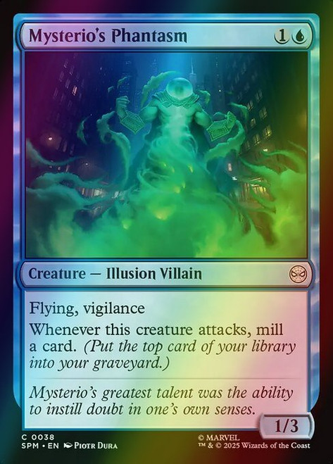 Mysterio's Phantasm (38) (foil, SPM) Mysterio's Phantasm (38) (foil, SPM)