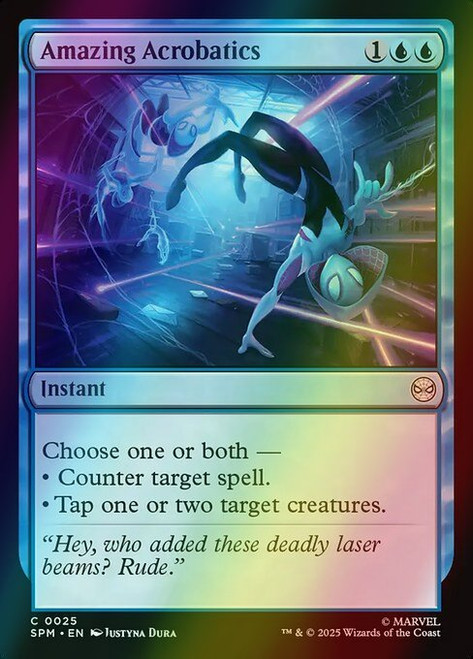Amazing Acrobatics (25) (foil, SPM)