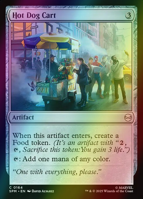 Hot Dog Cart (164) (foil, SPM)