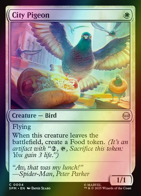City Pigeon (4) (foil, SPM)