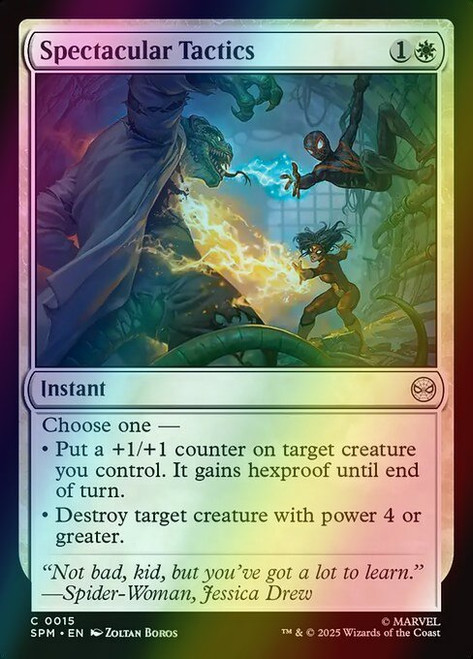 Spectacular Tactics (15) (foil, SPM)