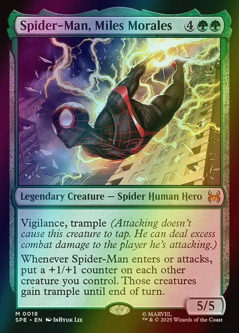 Spider-Man, Miles Morales (18) (foil, SPE)