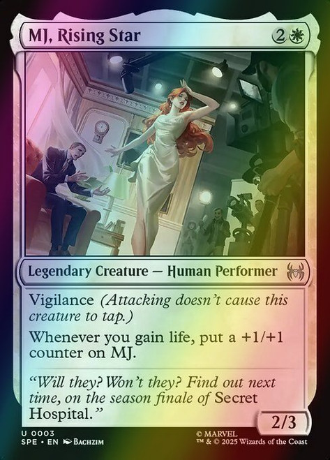 MJ, Rising Star (3) (foil, SPE)