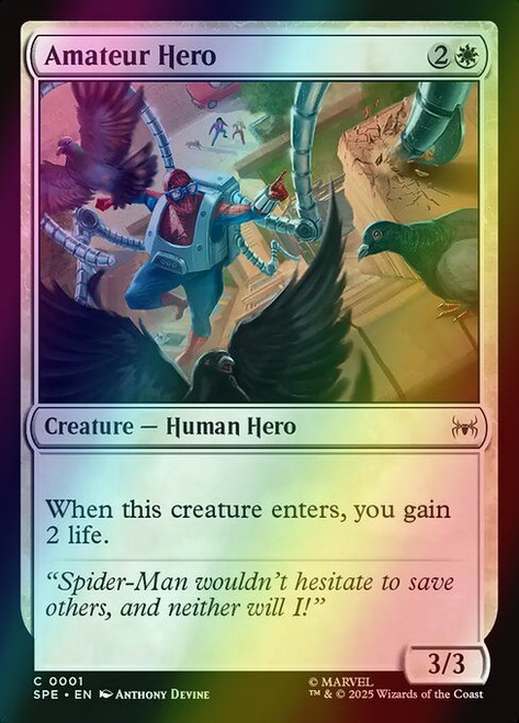 Amateur Hero (1) (foil, SPE)