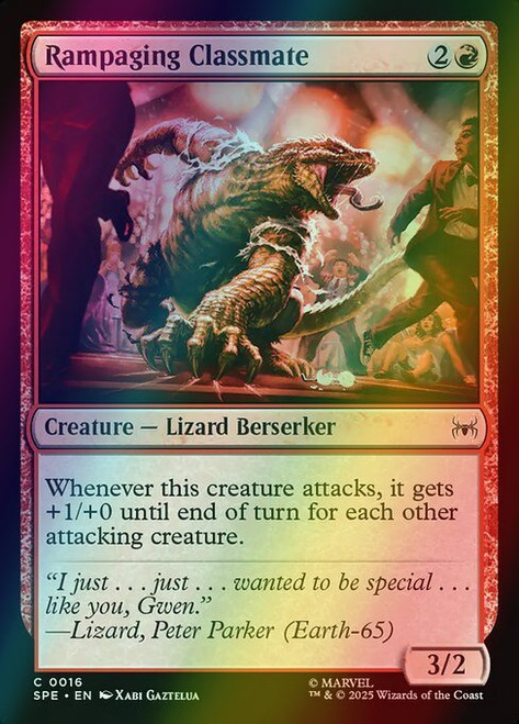 Rampaging Classmate (16) (foil, SPE)