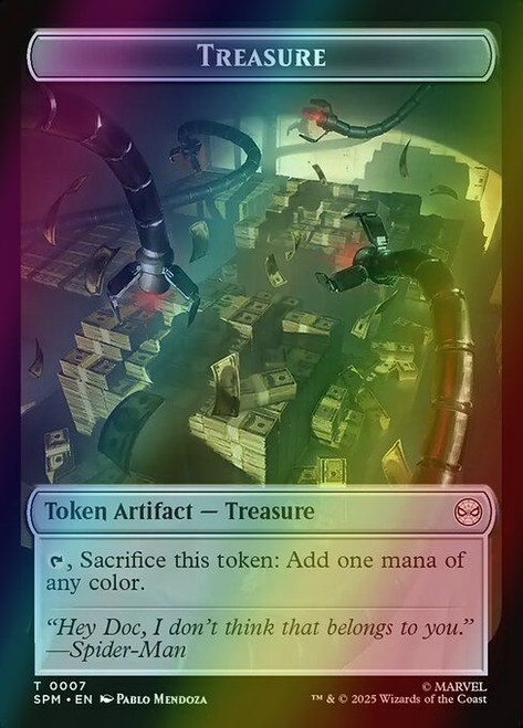 Treasure (7) // Human Citizen (4) (SPM) (foil)