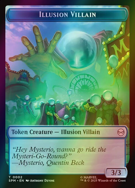 Illusion Villain (2) // Spider (3) (SPM) (foil)