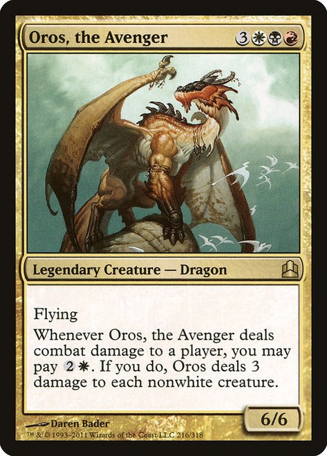 Oros, the Avenger (216) (CMD) Oros, the Avenger (216) (CMD)