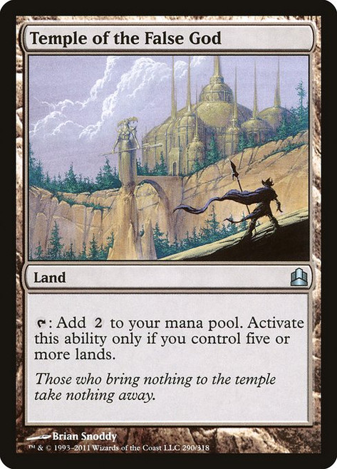 Temple of the False God (290) (CMD) Temple of the False God (290) (CMD)