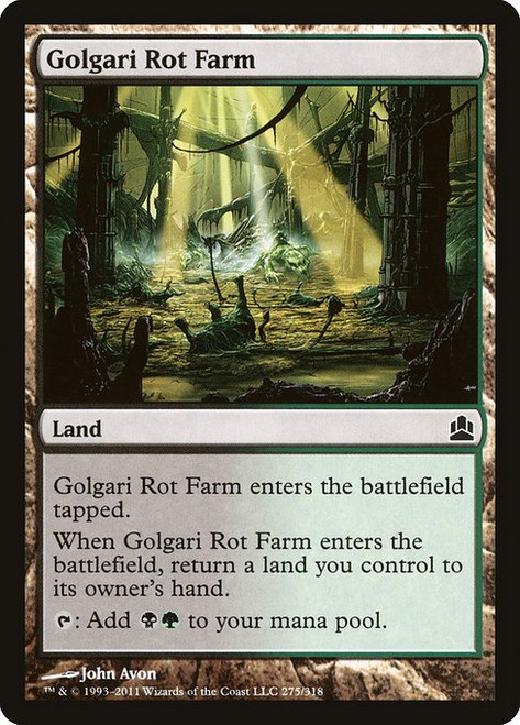 Golgari Rot Farm (275) (CMD) Golgari Rot Farm (275) (CMD)