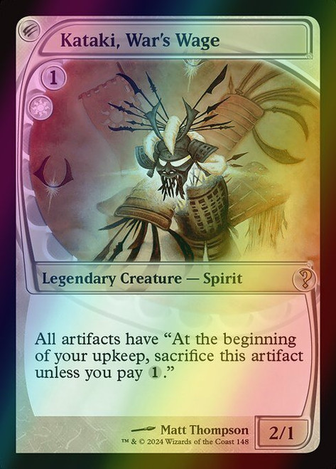 Kataki, War's Wage (148) (foil, MB2)