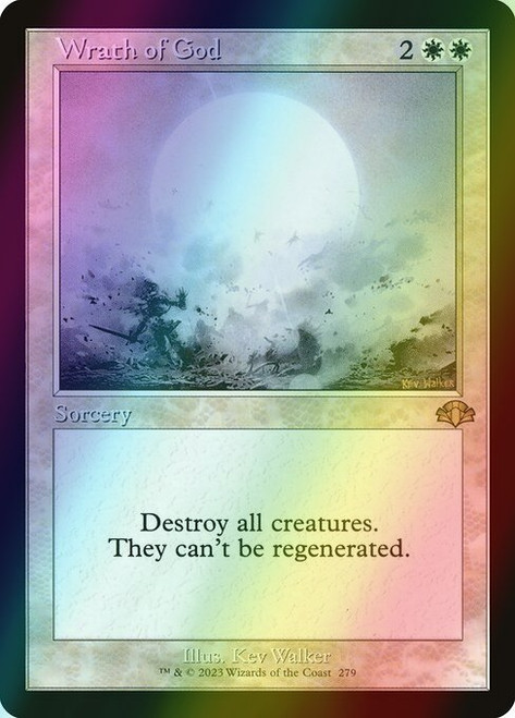Wrath of God (Retro Frame - 279) (foil, DMR) Wrath of God (Retro Frame - 279) (foil, DMR)