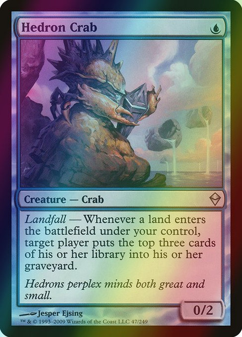 Hedron Crab (47) (foil, ZEN) Hedron Crab (47) (foil, ZEN)