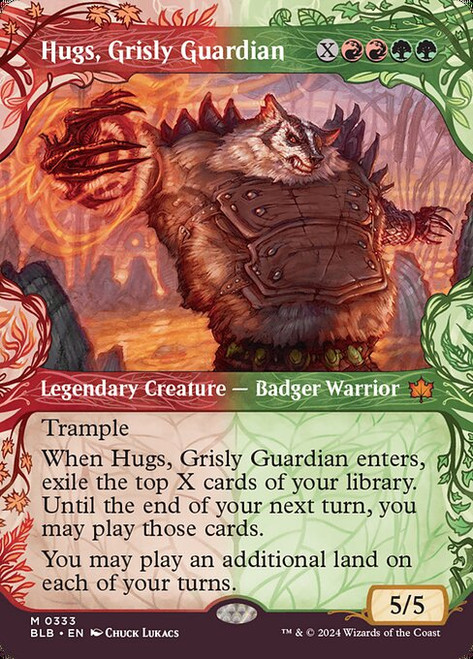 Hugs, Grisly Guardian (Borderless - 333) (BLB)