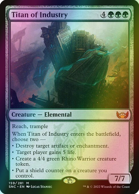 Titan of Industry (159) (foil, SNC) Titan of Industry (159) (foil, SNC)
