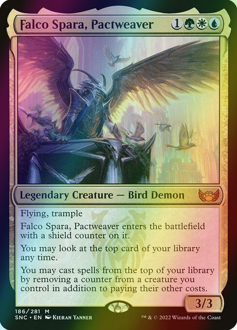 Falco Spara, Pactweaver (186) (foil, SNC)