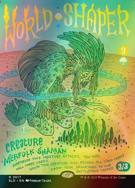 World Shaper (Borderless - 2017) (foil, SLD) World Shaper (Borderless - 2017) (foil, SLD)