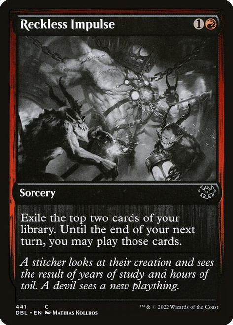 Reckless Impulse (441) (DBL) Reckless Impulse (441) (DBL)