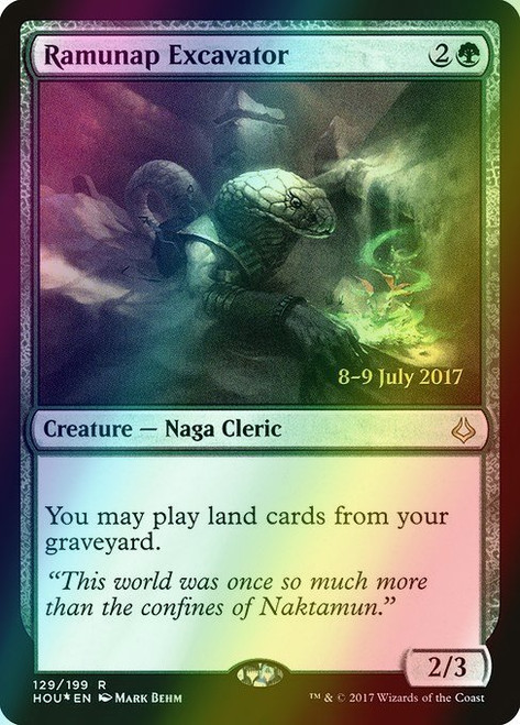 Ramunap Excavator (Alternate Art - 129s) (foil, PHOU) Ramunap Excavator (Alternate Art - 129s) (foil, PHOU)