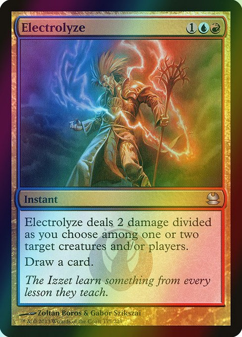 Electrolyze (175) (foil, MMA)