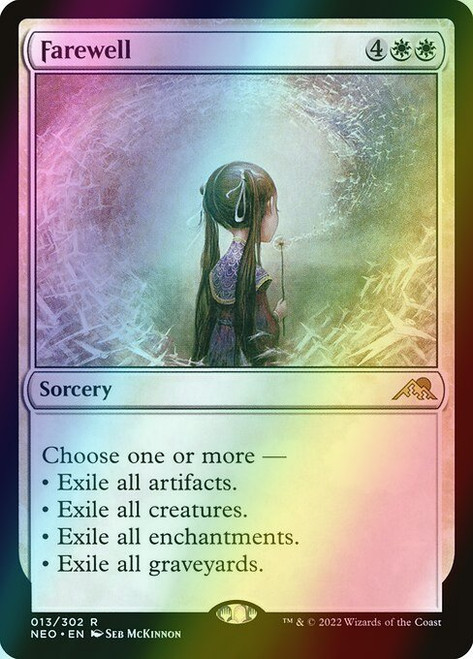Farewell (13) (foil, NEO)