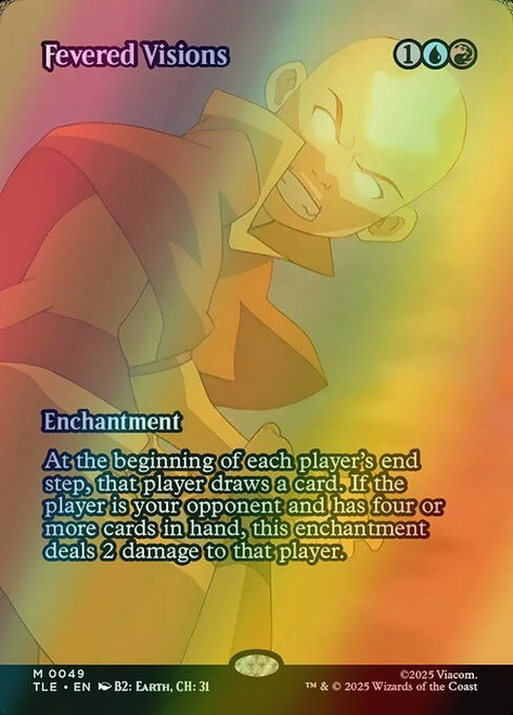 Fevered Visions (Borderless - 49) (foil, TLE)