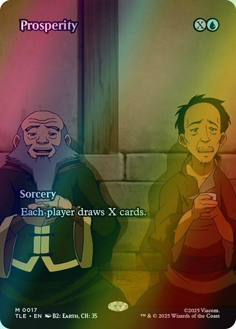 Prosperity (Borderless - 17) (foil, TLE)