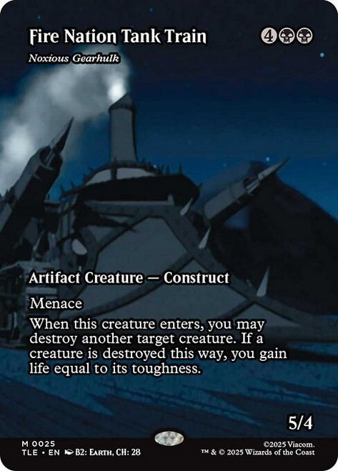 Noxious Gearhulk (Borderless - 25) (TLE)