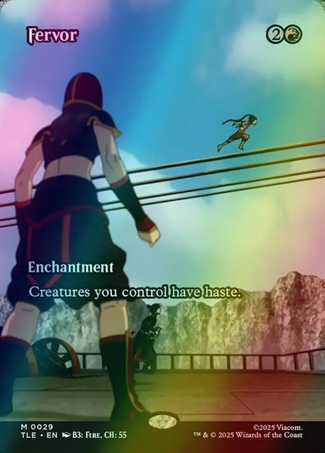 Fervor (Borderless - 29) (foil, TLE)