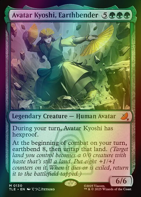 Avatar Kyoshi, Earthbender (130) (foil, TLE)
