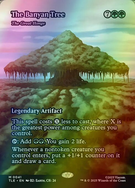 The Great Henge (Borderless - 41) (foil, TLE)