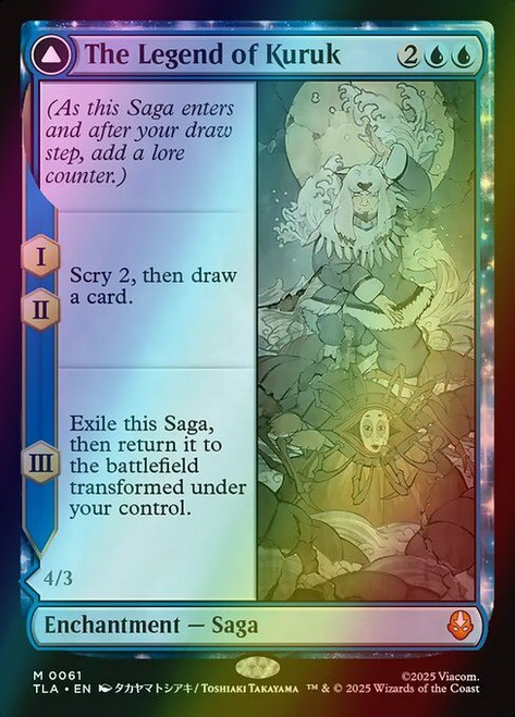 The Legend of Kuruk // Avatar Kuruk (61) (foil, TLA)