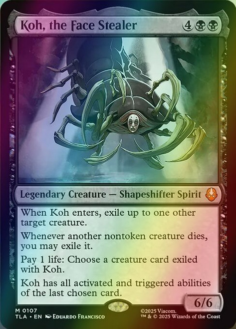 Koh, the Face Stealer (107) (foil, TLA)