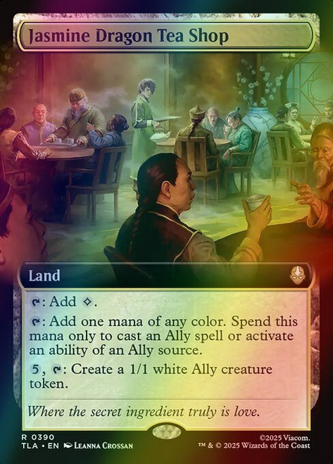 Jasmine Dragon Tea Shop (Extended Art - 390) (foil, TLA)