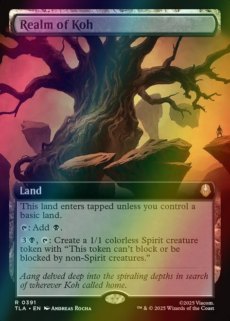 Realm of Koh (Extended Art - 391) (foil, TLA)