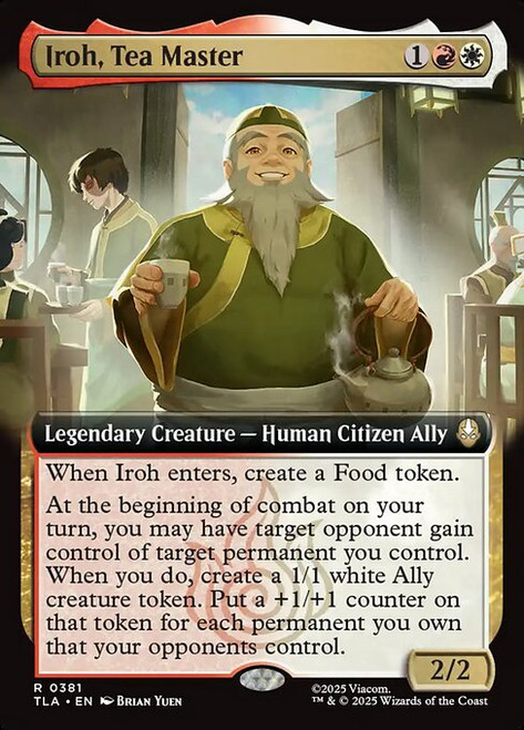 Iroh, Tea Master (Extended Art - 381) (TLA)