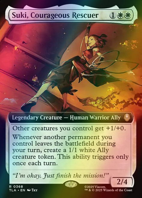 Suki, Courageous Rescuer (Extended Art - 368) (foil, TLA)