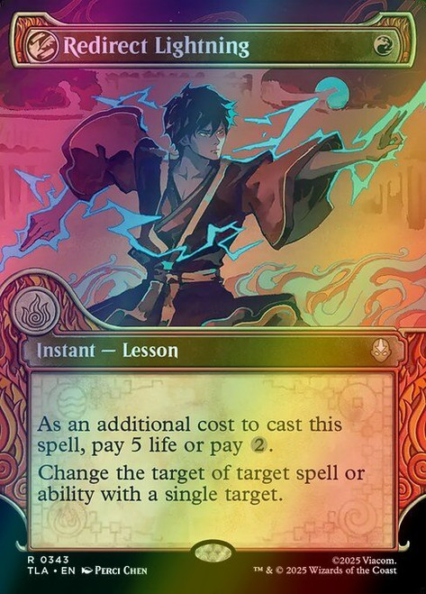 Redirect Lightning (Borderless - 343) (foil, TLA)