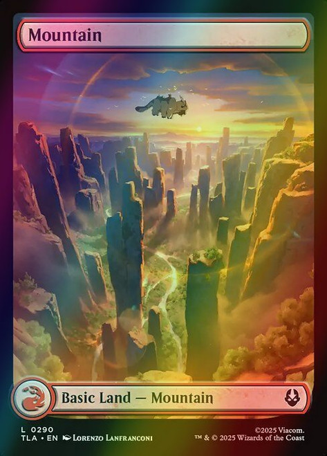 Mountain (290) (foil, TLA)
