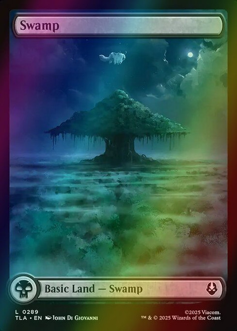 Swamp (289) (foil, TLA)