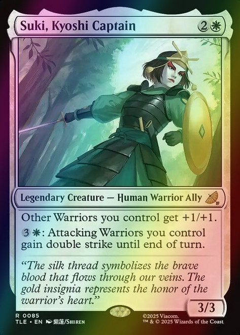 Suki, Kyoshi Captain (85) (foil, TLE)